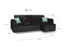 Minkštas kampas ALPINE