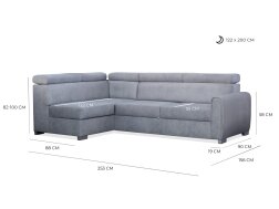 Minkštas kampas COMO