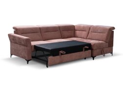 Minkštas kampas DENVER su pufa