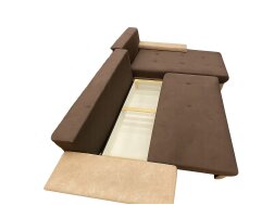 Minkštas kampas PABLO su pufais