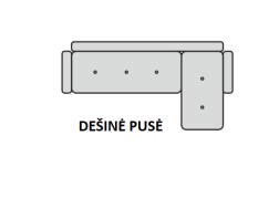 Minkštas kampas TOP 103 A+B