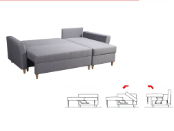 Minkštas kampas TOP 72 A+B