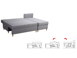 Minkštas kampas TOP 85 A+B