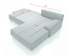 Minkštas kampas TOP 89 A+B