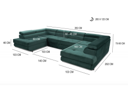 Minkštas kampas WEST