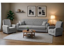 Minkštu baldų komplektas SAVONA 3+1+1