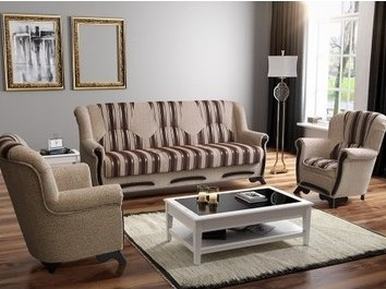 Minkštų baldų komplektas Erik 3+1+1 2 Minkštų baldų komplektas Erik 3+1+1 2