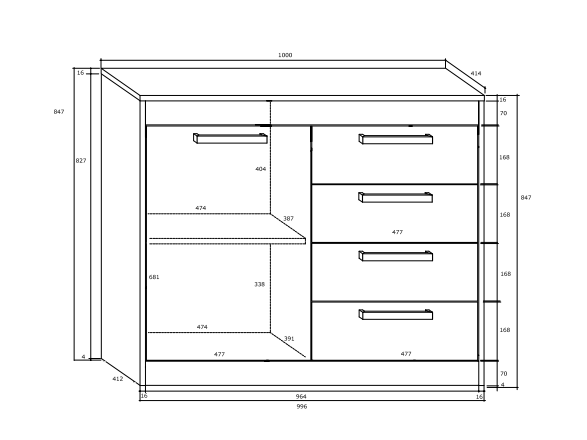 Miegamojo baldų komplektas MAXIMUS 12 3