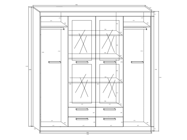 Miegamojo baldų komplektas MAXIMUS 13 2 Miegamojo baldų komplektas MAXIMUS 13 2