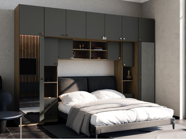 Miegamojo baldų komplektas SENA 1