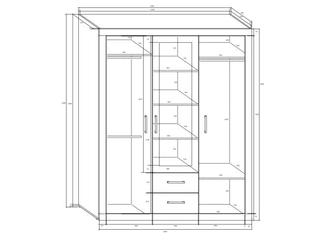 Miegamojo baldų komplektas VIKI 2 Miegamojo baldų komplektas VIKI 2