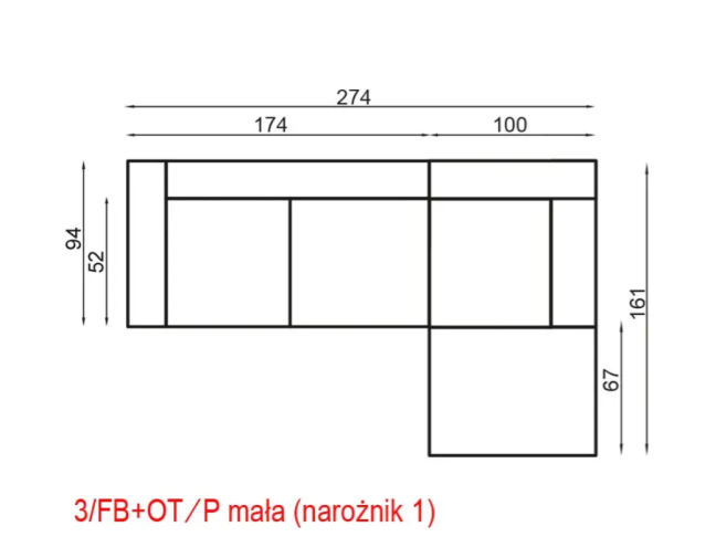 Minkštas kampas BALTICA 1 3 Minkštas kampas BALTICA 1 3