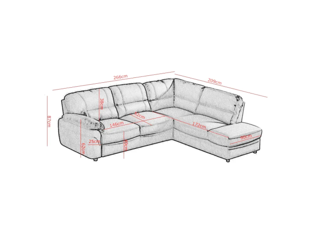 Minkštas kampas BALTICA 3 4