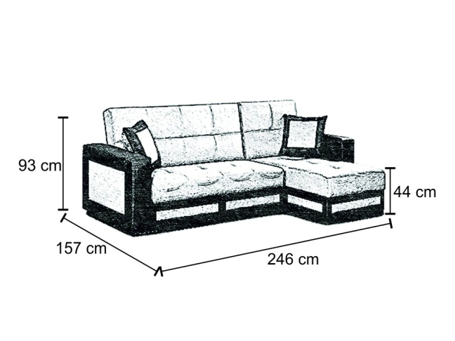 Minkštas kampas Madras 8 Minkštas kampas Madras 8