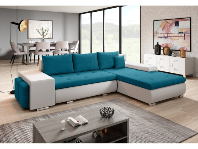 Minkštas kampas SORENTO MINI su Pufa