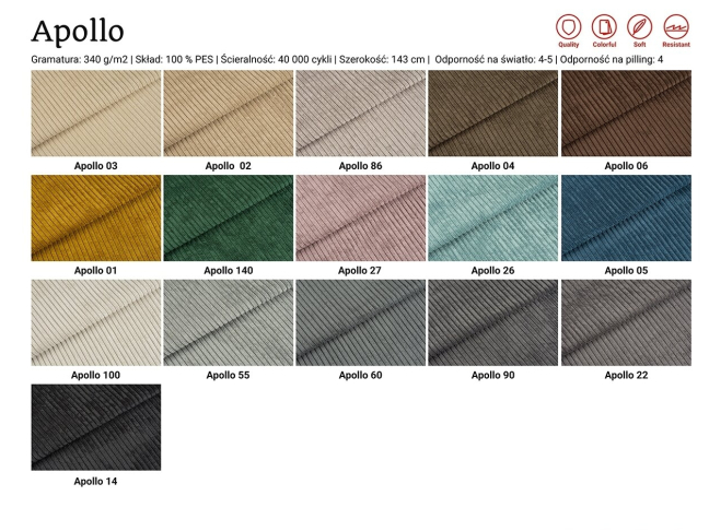 Minkštas kampas TOP 105U A+B 3 Minkštas kampas TOP 105U A+B 3