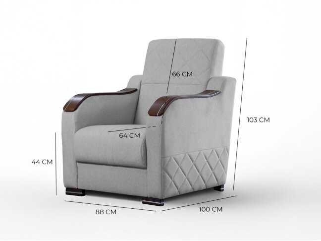 Minkštų baldų komplektas KORA 3+1+1 5