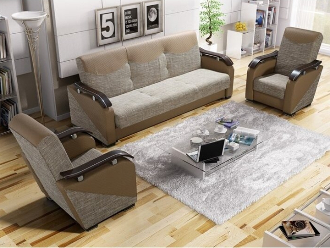 Minkštų baldu komplektas Pedro 3+1+1 Minkštų baldu komplektas Pedro 3+1+1