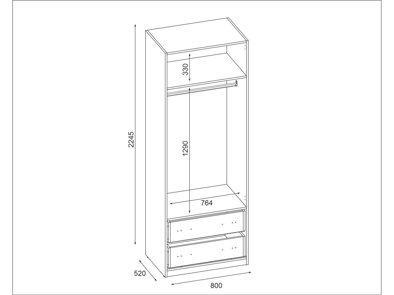 Modulinė spinta MAX 80-E 2