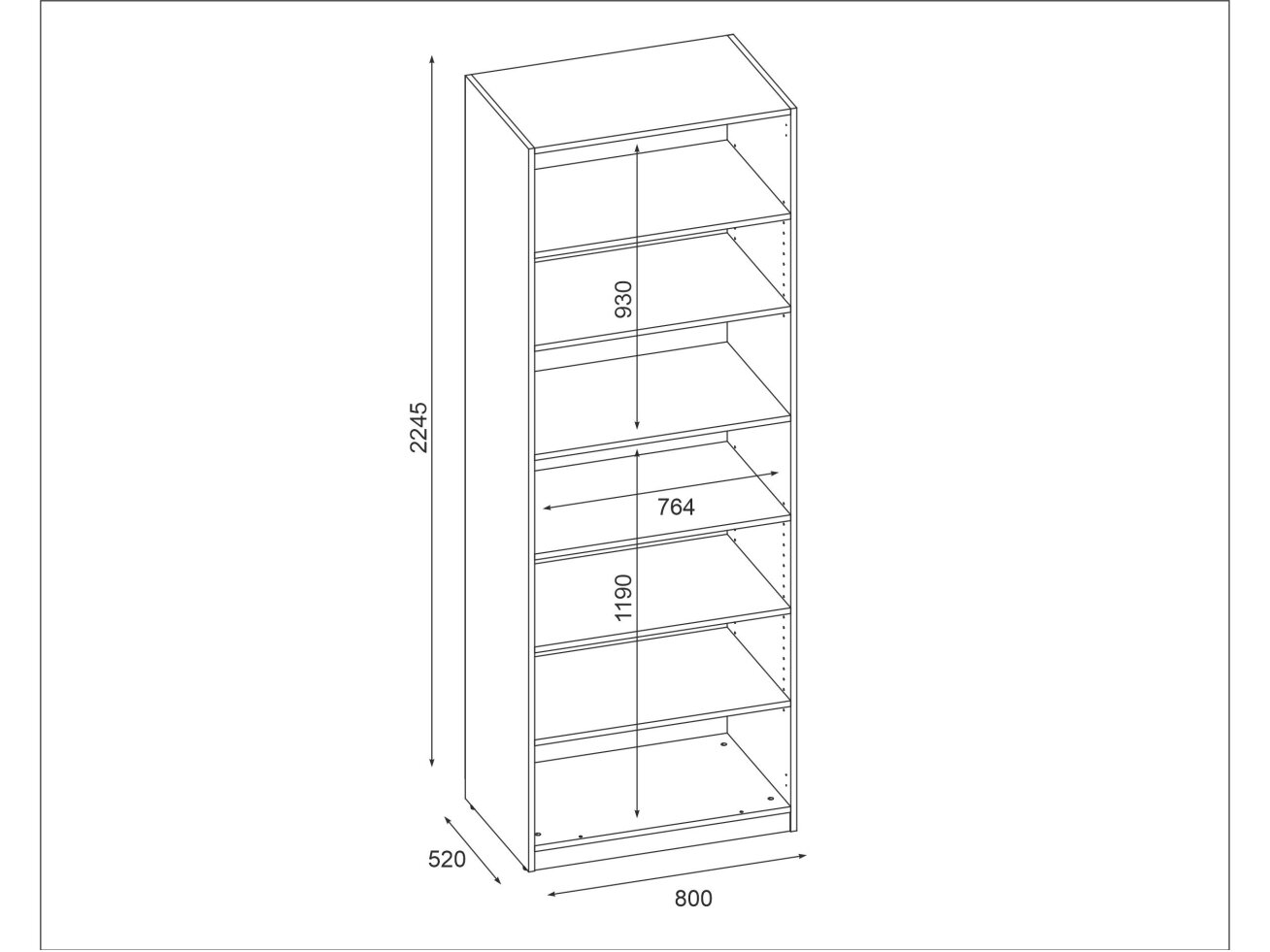 Modulinė spinta MBL 80-P 2