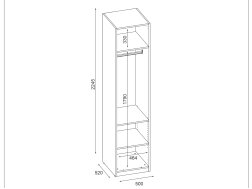 Modulinė Spinta MAX 50-D