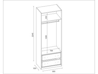 Modulinė spinta MAX 80-E