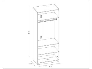 Modulinė spinta MAX 90-F