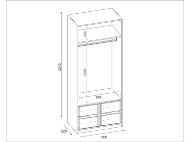 Modulinė spinta MAX 90-K Modulinė spinta MAX 90-K