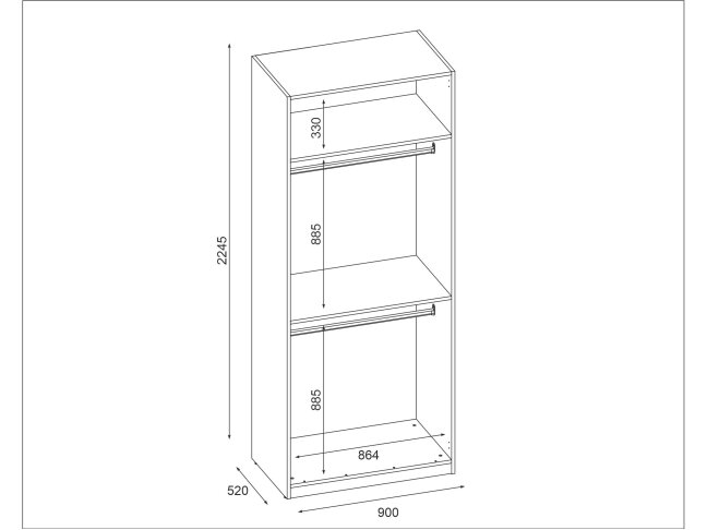 Modulinė spinta MAX 90-G 2