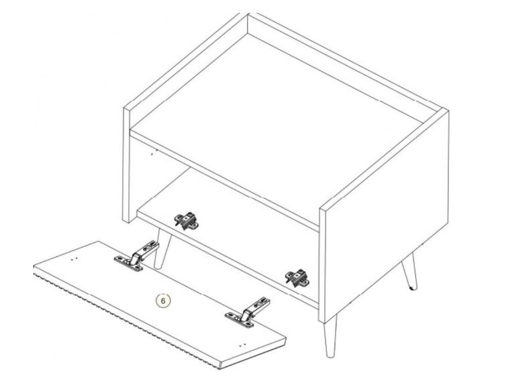 Naktinis staliukas ADEMO 8 1 Naktinis staliukas ADEMO 8 1