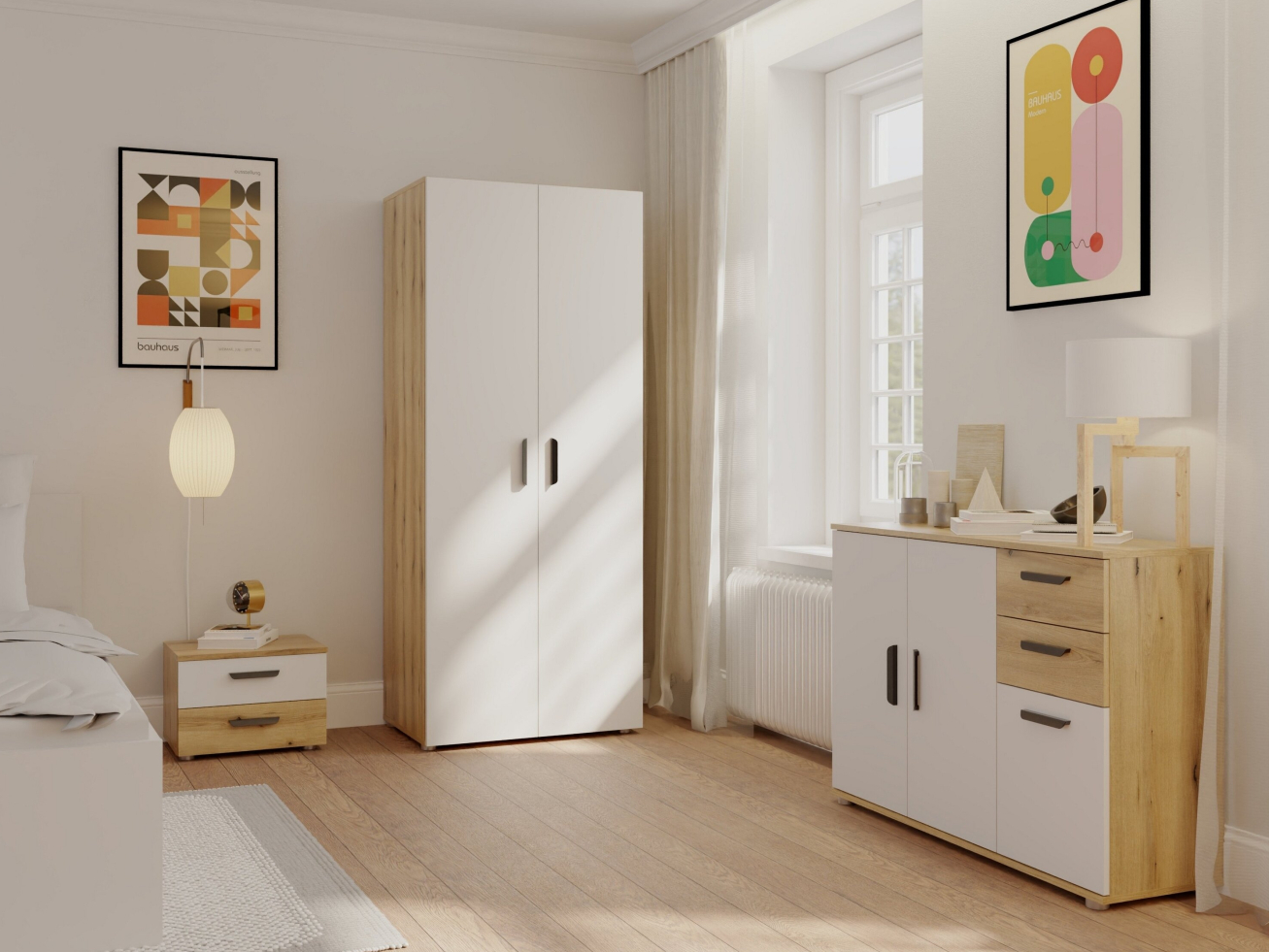 Naktinis staliukas BASIC TWO 2S 2 Naktinis staliukas BASIC TWO 2S 2