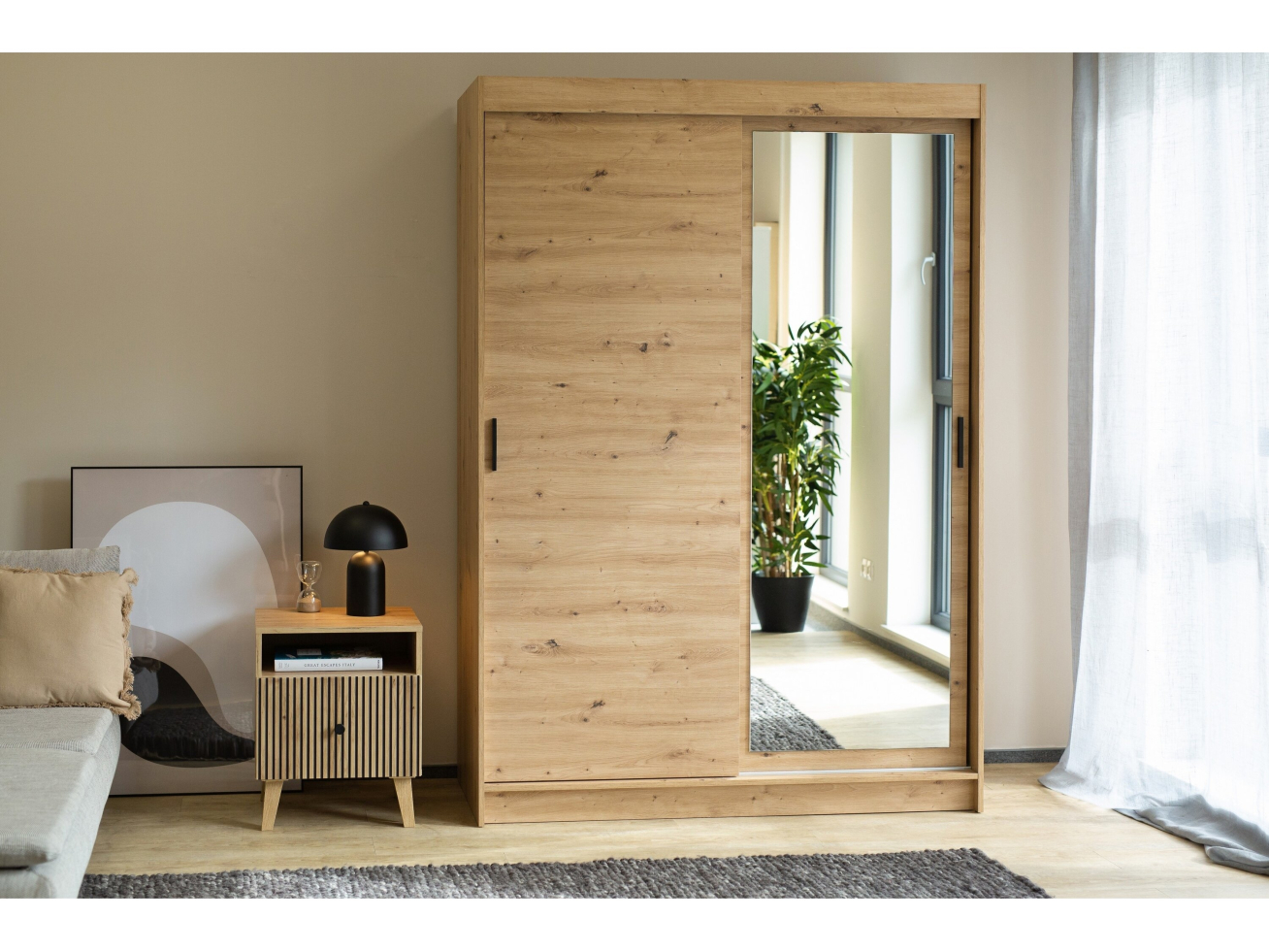 Naktinis staliukas BERLIN 1S 4 Naktinis staliukas BERLIN 1S 4