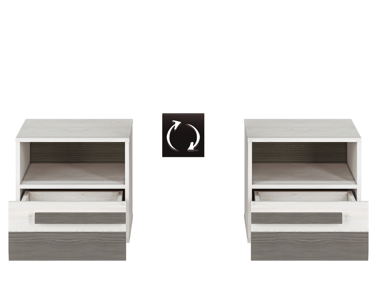 Naktinis staliukas BLANCO 18 4 Naktinis staliukas BLANCO 18 4