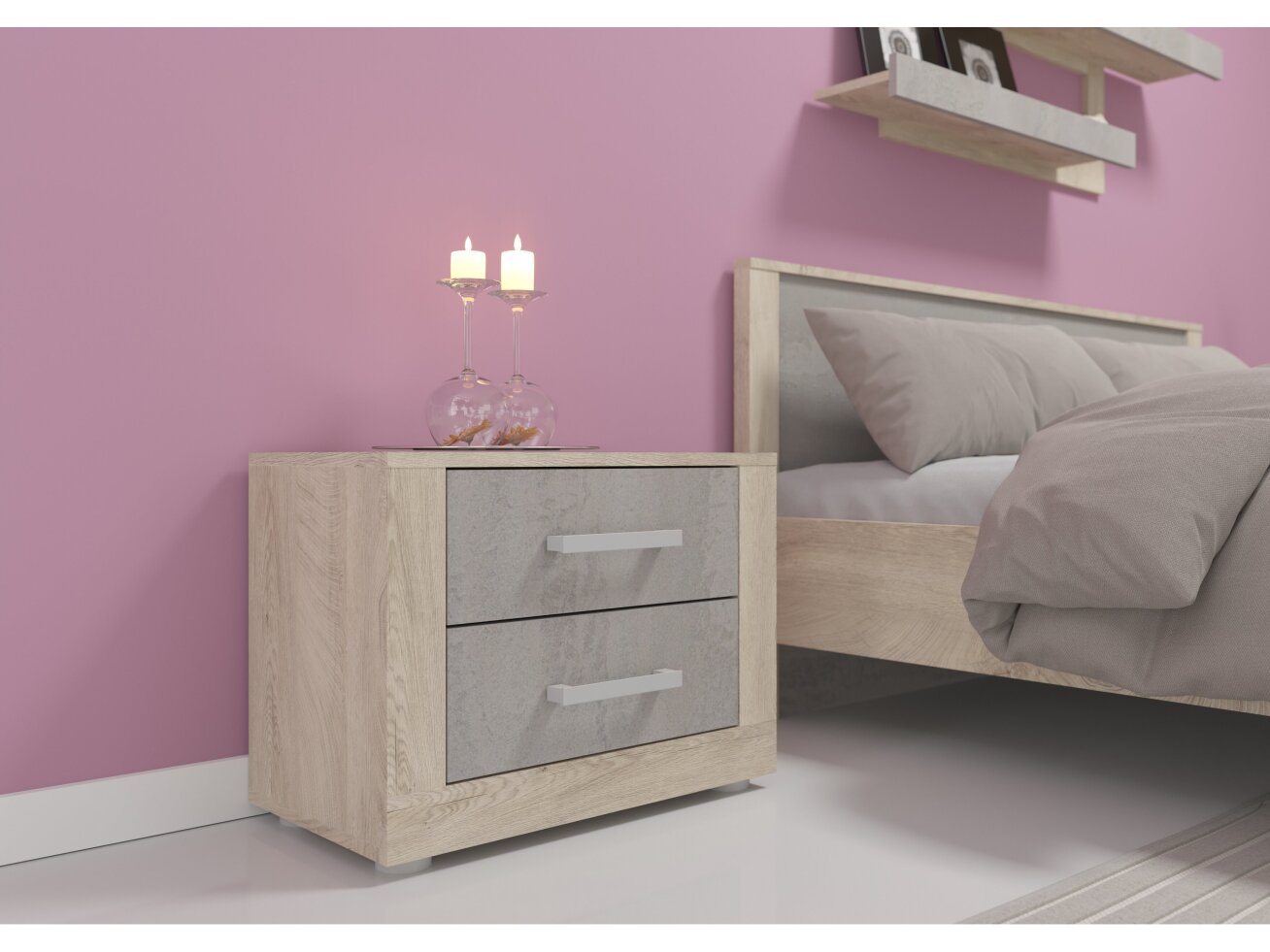 Naktinis staliukas VIK-14 1 Naktinis staliukas VIK-14 1