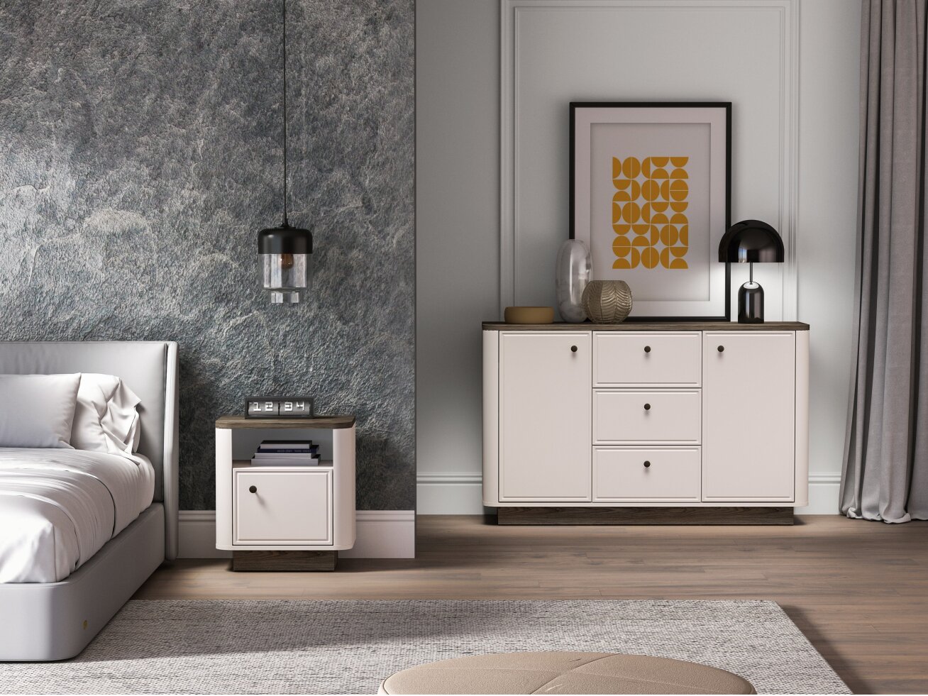 Naktinis staliukas VILAVIO 07 8