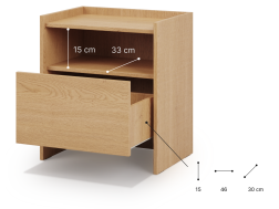 Naktinis staliukas JAPANDI SN