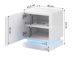 Naktiniai staliukai QIU