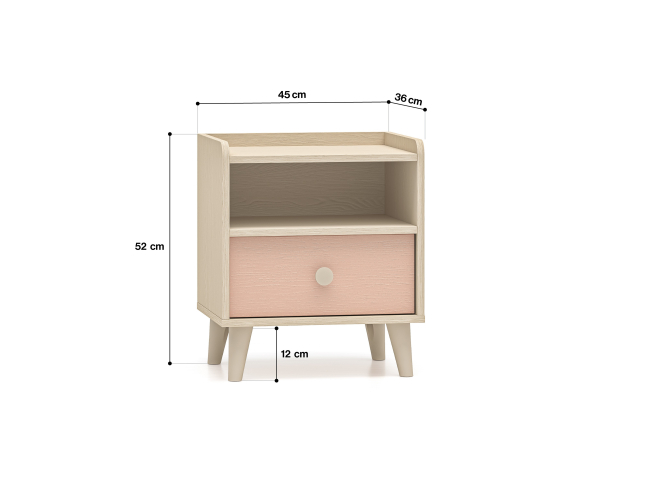 Naktinis staliukas MEVEL 10 4