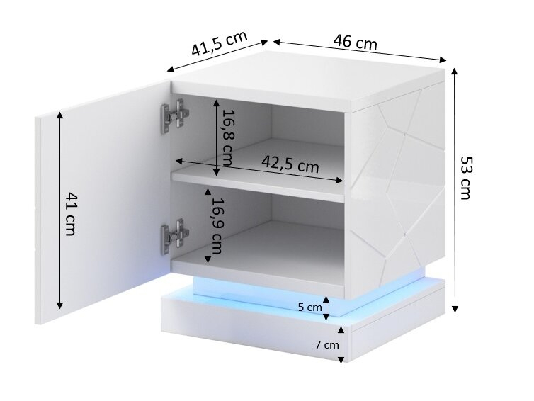 Naktiniai staliukai QIU 4