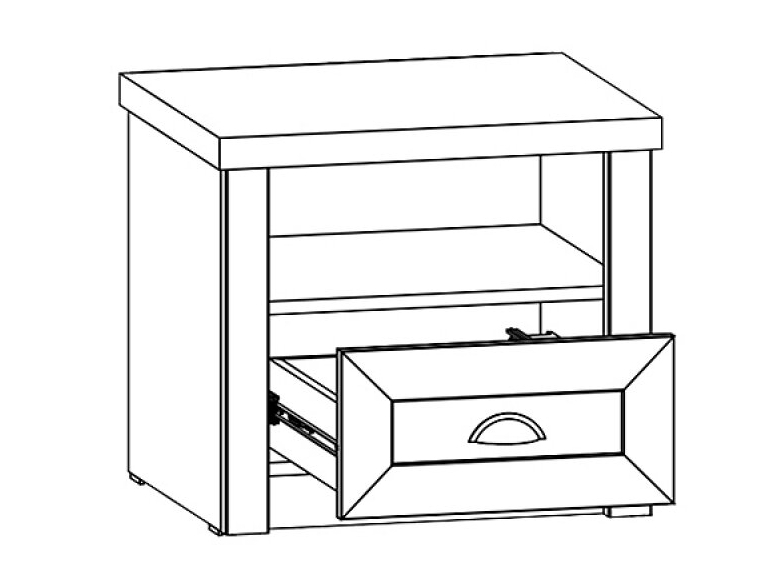 Naktinis Staliukas Prowansja SN 1 Naktinis Staliukas Prowansja SN 1