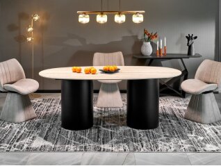 Ovalus stalas JULIUS