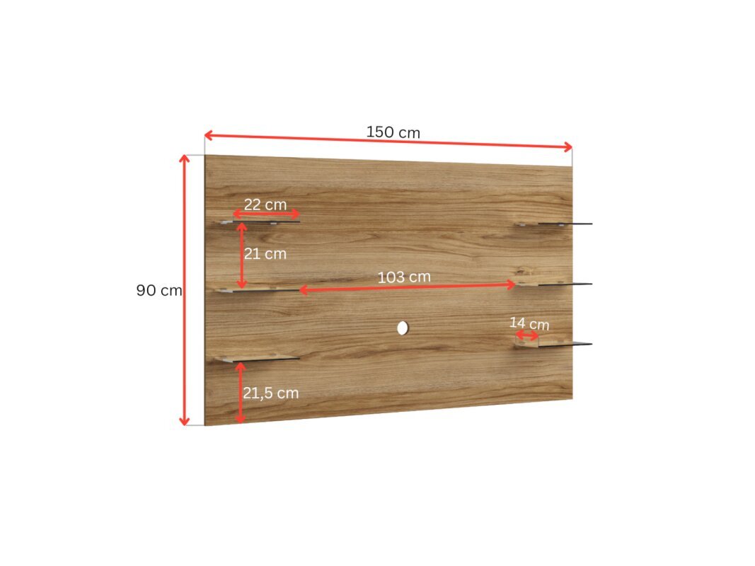 Panele TV su lentynomis MAXIMUS M29 1 Panele TV su lentynomis MAXIMUS M29 1