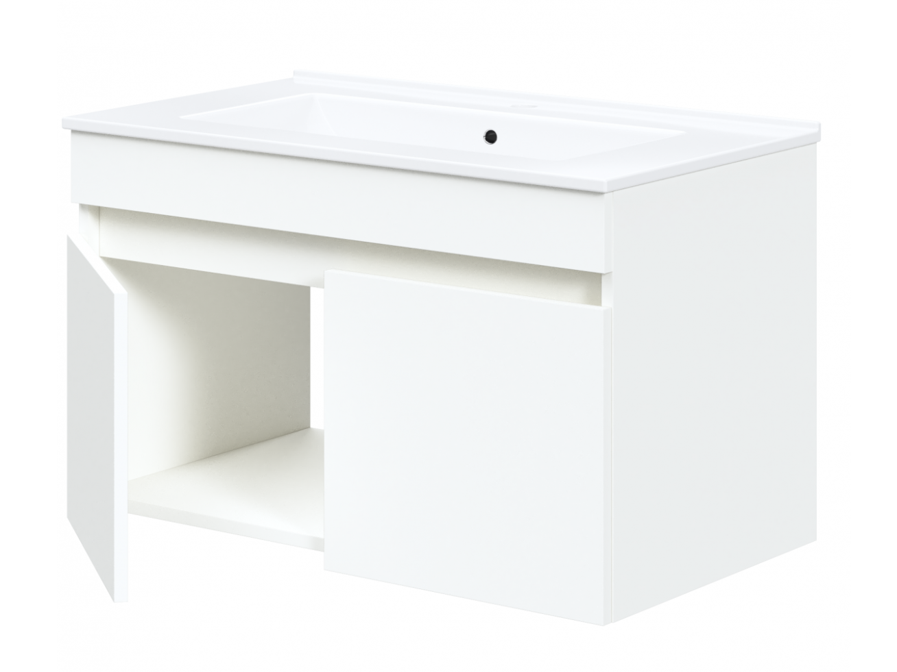 Pakabinama spintelė kriauklei FIGARO SU-80 1