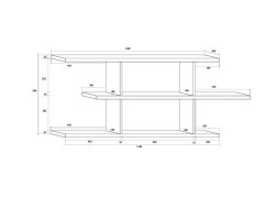 Pakabinama lentyna ANG-08