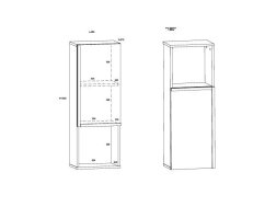 Pakabinama lentyna LAR-11