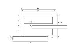 Pakabinama lentyna VIK-13