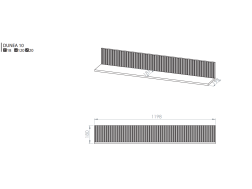 Pakabinama lentynėlė DUNEA 10