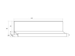 Pakabinama lentynėlė MAM-02