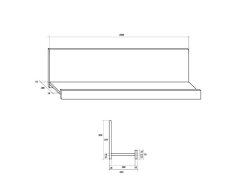 Pakabinama lentynėlė MXS-22