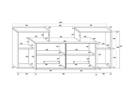 Pakabinama lentynėlė RIO-16
